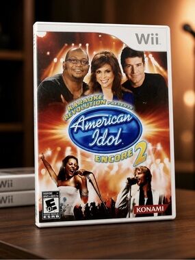 Wii Karaoke American Idol Encore 2 Game